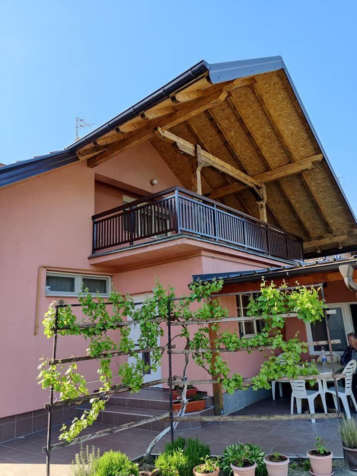 Blick auf das Haus