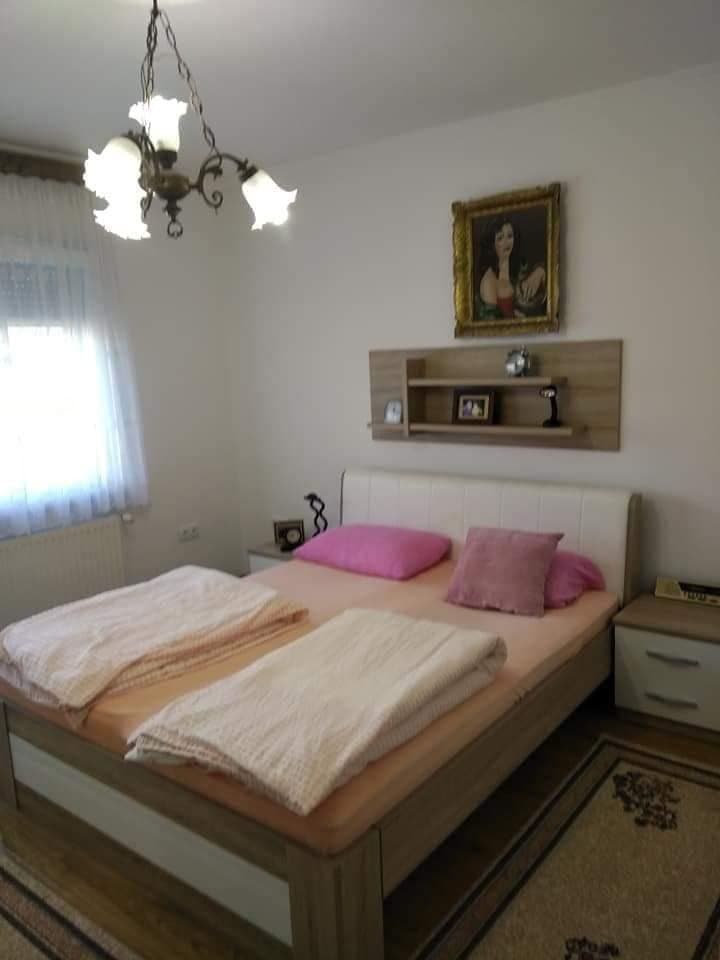 Blick in das Schlafzimmer
