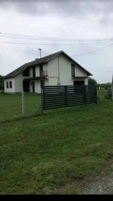 Blick auf den Bauernhof