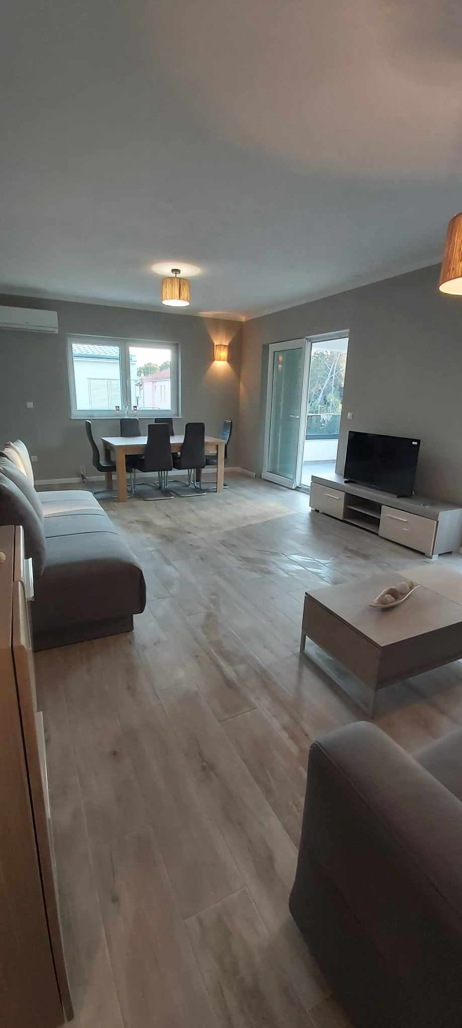 Blick auf das Wohnzimmer