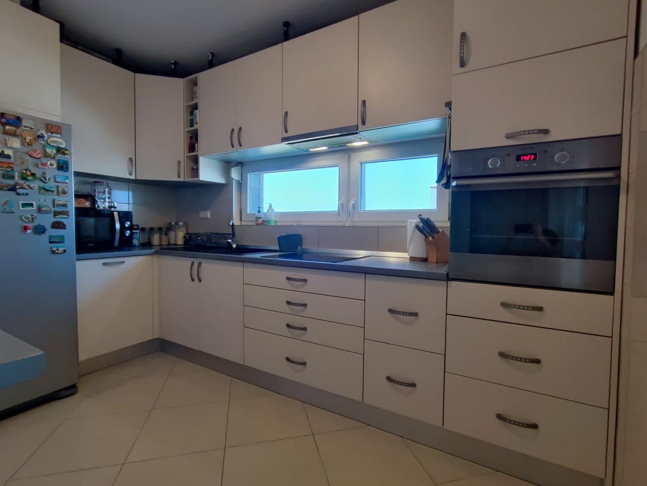 Blick auf die Küche