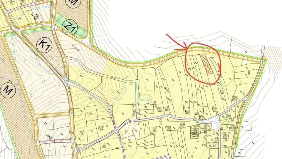 Landkarte zum Baugrundstück