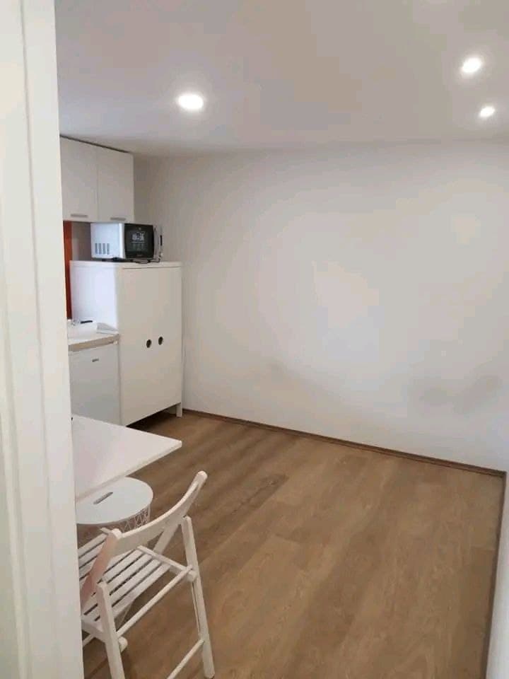 Blick auf den Wohn- und Essbereich